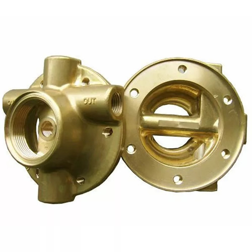 copper forging valve part
