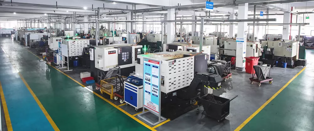SAIVS factory with various of machines