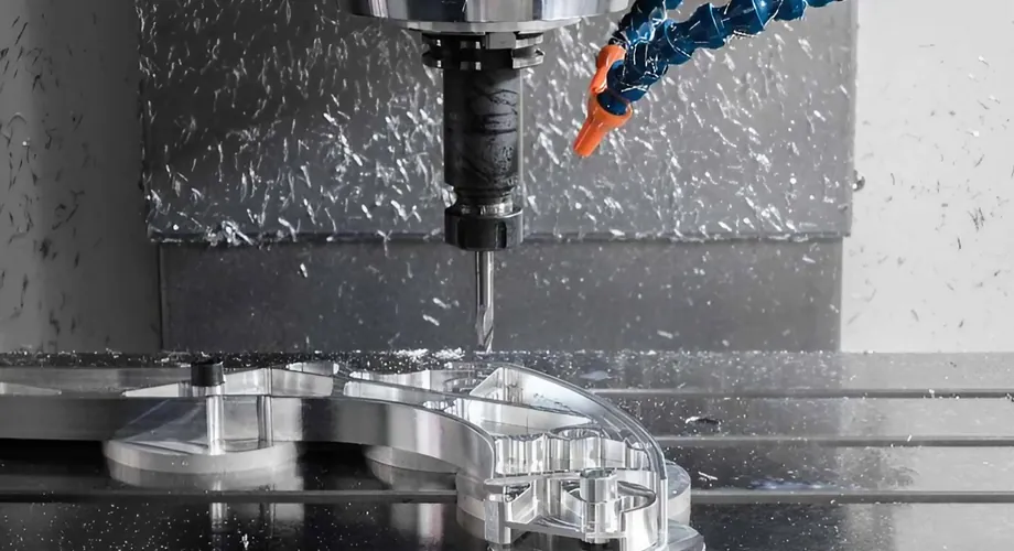 CNC machining process