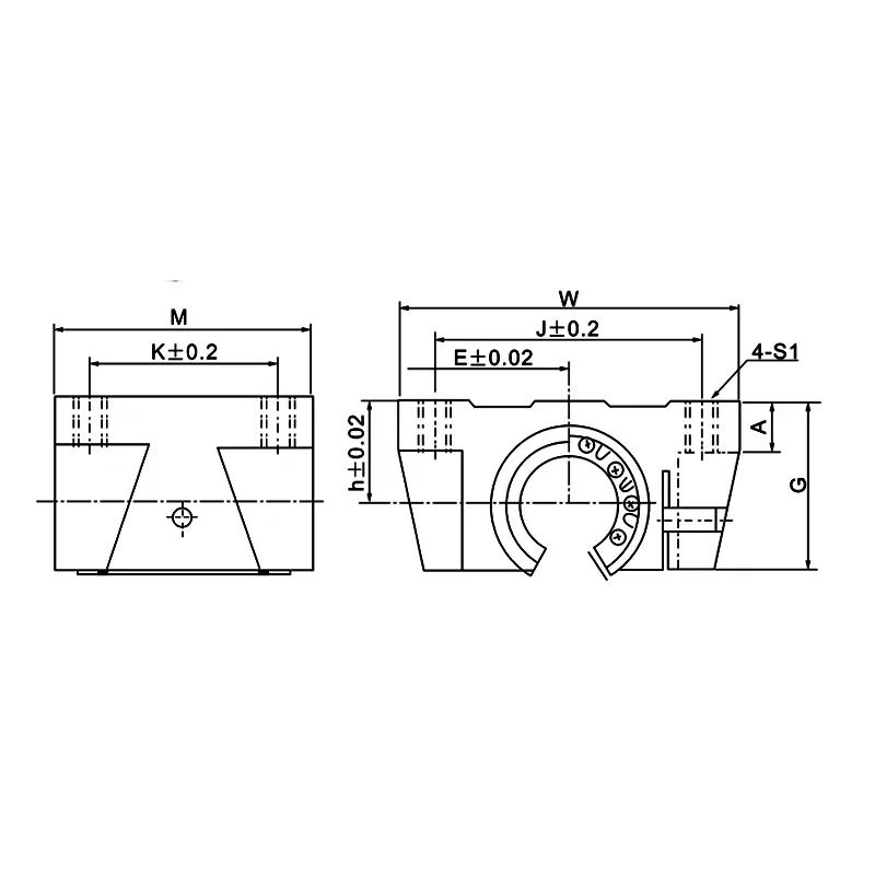 TBR..UU-LUU Series Linear Motion Ball Slide Units-1-Image-SAIVS