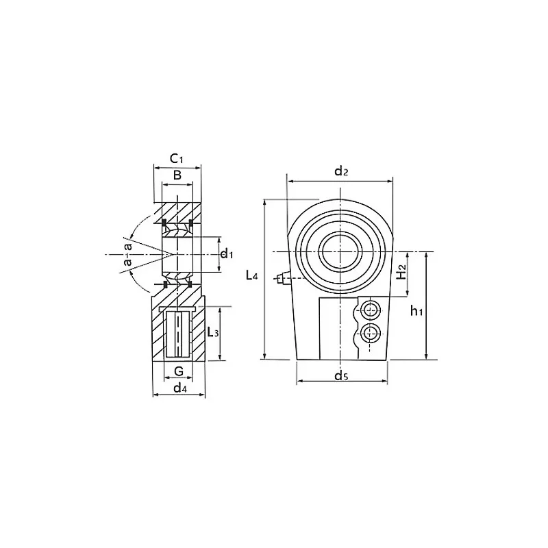 GAS Rod Ends Hydraulic Components For Agricultural Cultivators-1-Image-SAIVS