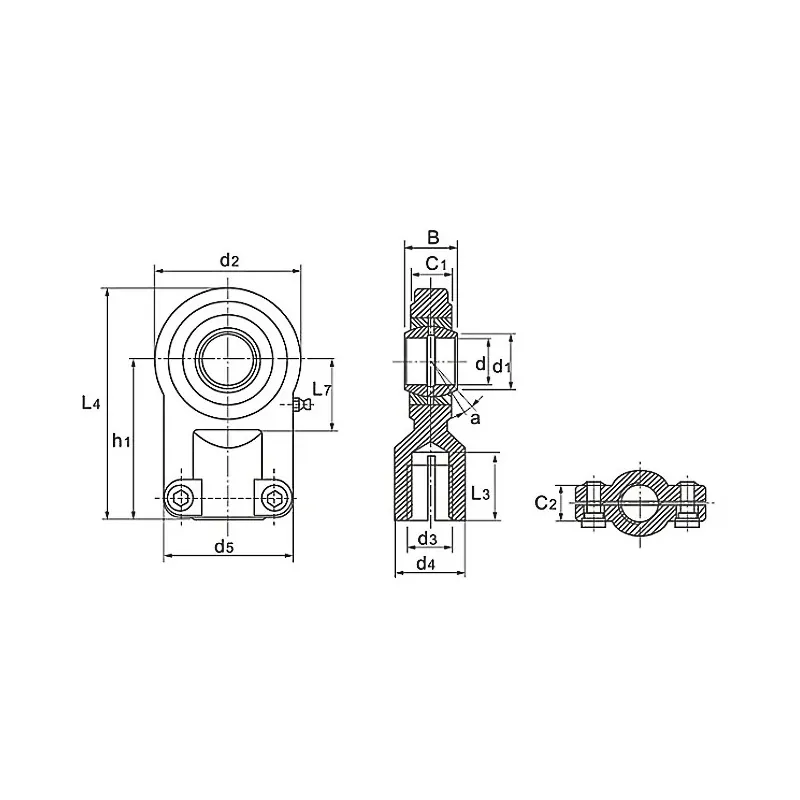 GIHO-K..DO Rod Ends Hydraulic Components For Agricultural Drones-1-Image-SAIVS