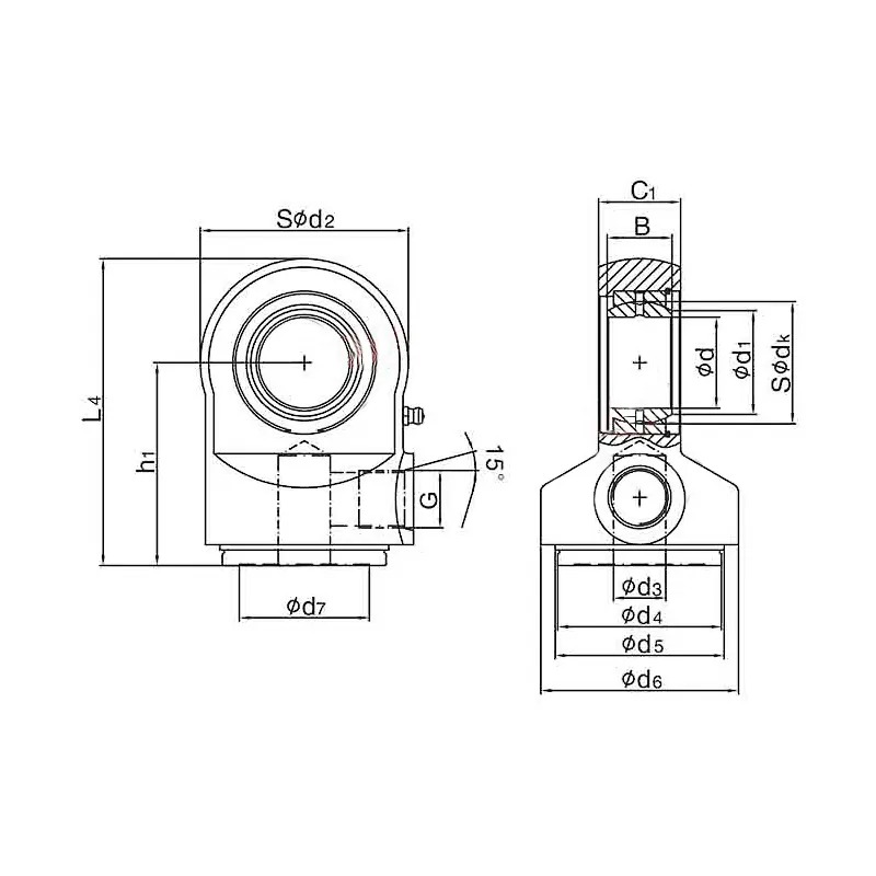 679CJ Rod Ends Hydraulic Components For Industrial Heavy Duty Cranes-1-Image-SAIVS