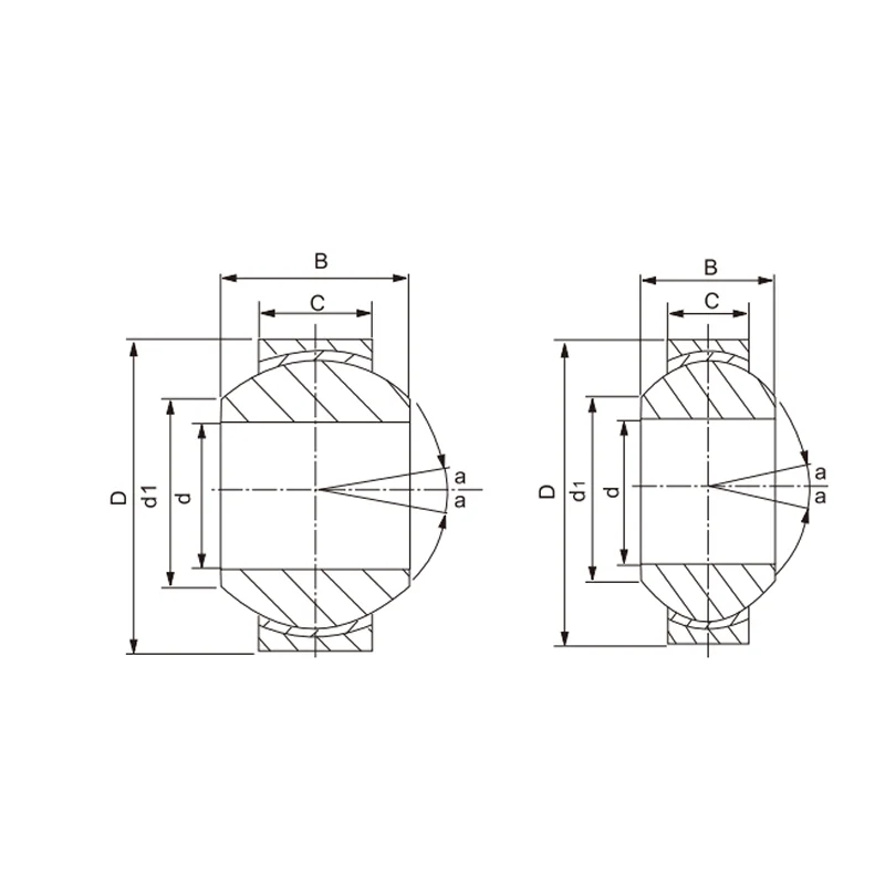 GEG..C Maintenace-free Spherical Plain Radial Bearings For Industrial pumps and compressors-1-Image-SAIVS