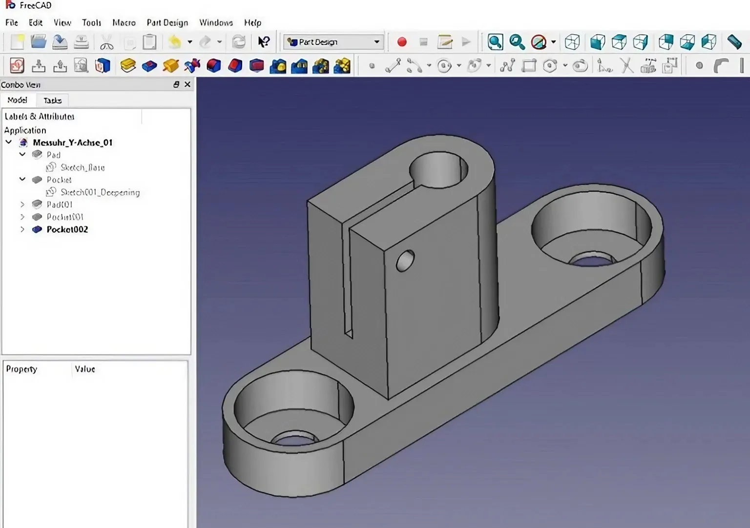 CAD Model for CNC Milling