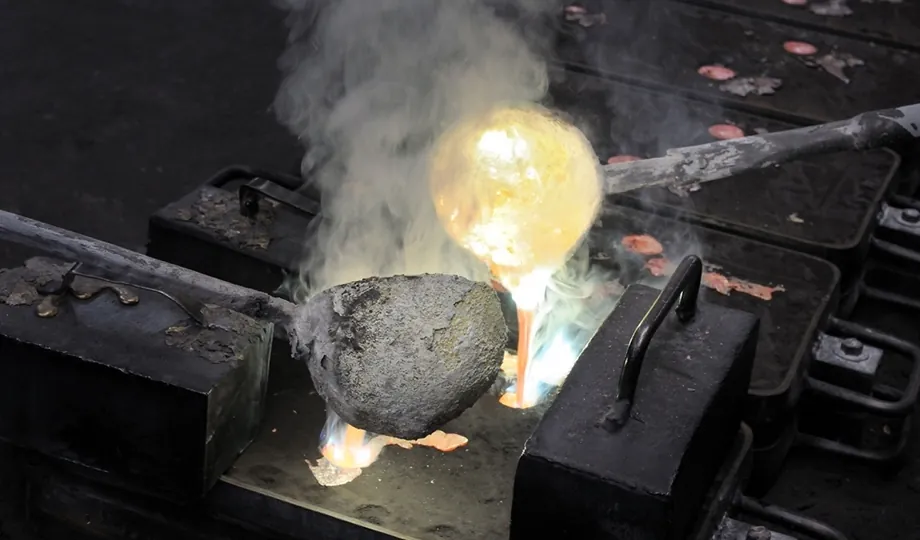 Sand casting