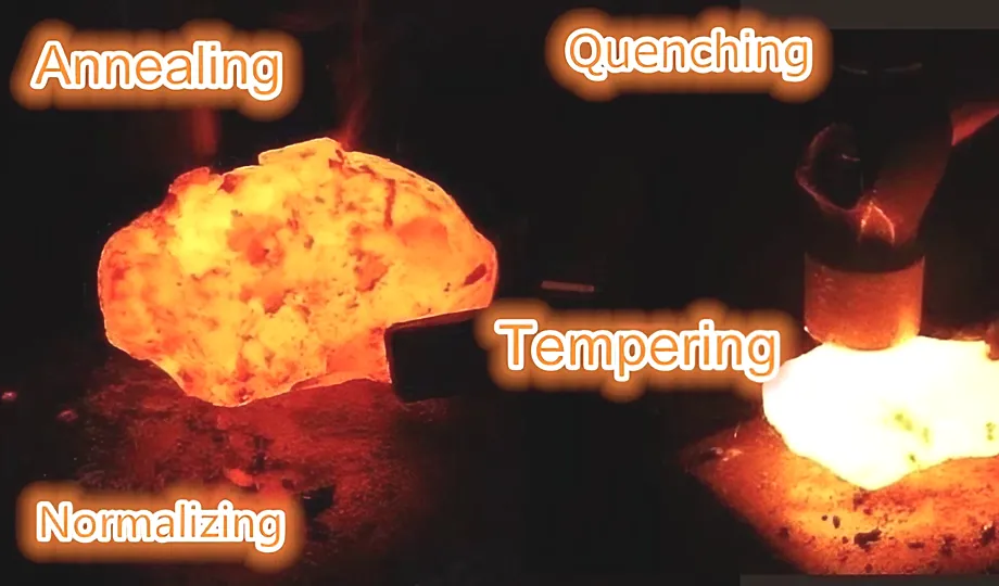 quenching,tempering,annealing,normalizing