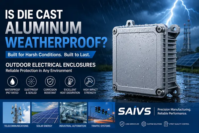 Is Die Cast Aluminum Weatherproof for Outdoor Electrical Enclosures?(images1) is-die-cast-aluminum-weatherproof-outdoor-enclosures-saivs-2026.webp